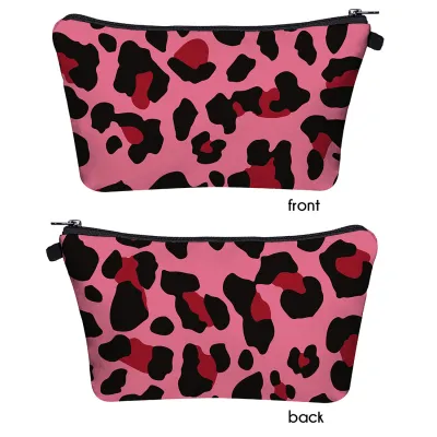 New Arrival Leopard Print Outdoor Travel Cosmetic Storage Bag