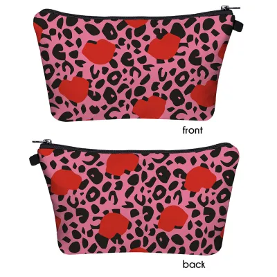 New Arrival Leopard Print Outdoor Travel Cosmetic Storage Bag