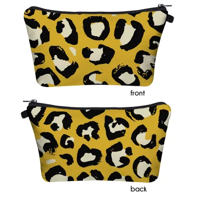 New Arrival Leopard Print Outdoor Travel Cosmetic Storage Bag