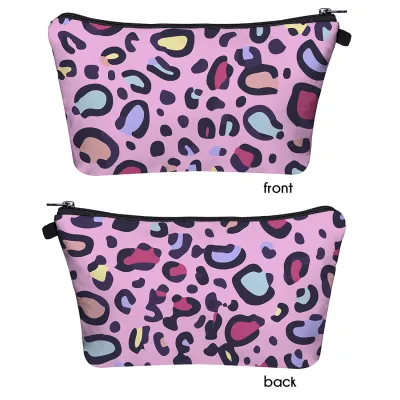 New Arrival Leopard Print Outdoor Travel Cosmetic Storage Bag