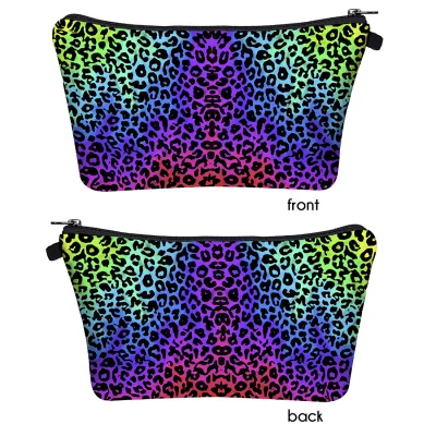 New Arrival Leopard Print Outdoor Travel Cosmetic Storage Bag