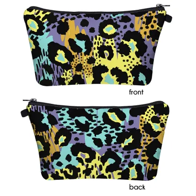 New Arrival Leopard Print Outdoor Travel Cosmetic Storage Bag