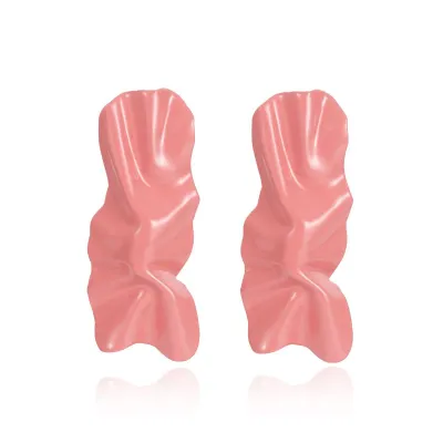 Fashion Candy Color Geometric Earrings