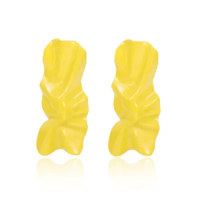 Fashion Candy Color Geometric Earrings