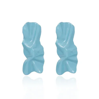 Fashion Candy Color Geometric Earrings