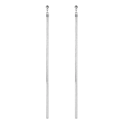 Long Alloy Tassel Earrings Women's Geometric Jewelry