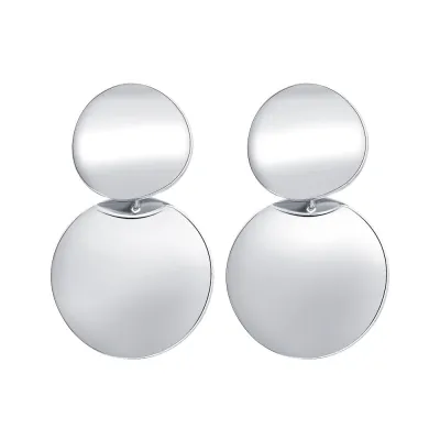 Exaggerated Women's Metal Geometric Earrings Fashion Jewelry