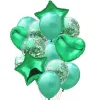 Green + Confetti