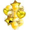 Gold + Confetti