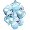 Blue + Confetti