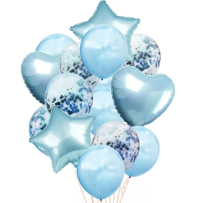 14 Pcs Wedding Party Birthday Decoration Balloons 14pcs/Set