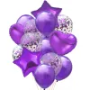 Purple + Confetti