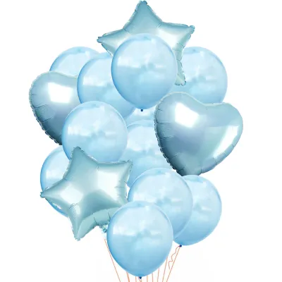 14 Pcs Wedding Party Birthday Decoration Balloons Set