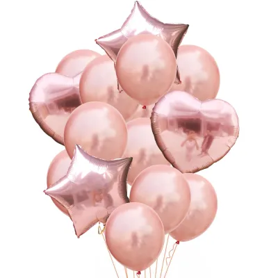 14 Pcs Wedding Party Birthday Decoration Balloons Set