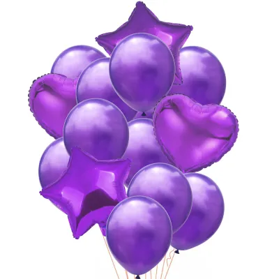 14 Pcs Wedding Party Birthday Decoration Balloons Set