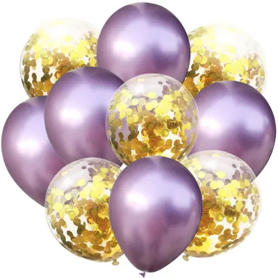 10 Pcs 12 Inches Round Balloons Wedding Birthday Party Decorations