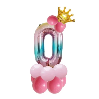 Birthday Party Supplies Number Balloons 14pcs/Set