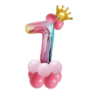 Birthday Party Supplies Number Balloons 14pcs/Set