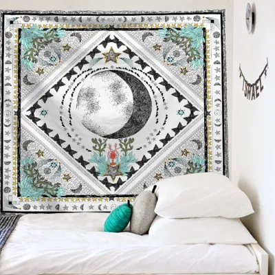 Simple Fashion Printed Home Decor Art Tapestry Polyester 150x130cm