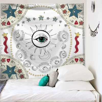 Simple Fashion Printed Home Decor Art Tapestry Polyester 150x130cm