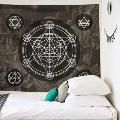 Simple Fashion Printed Home Decor Art Tapestry Polyester 150x130cm