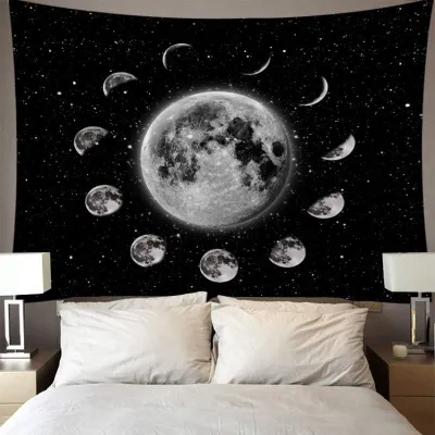 Star Sky Printed Polyester Home Decor Tapestry Wall Hanging 150*130cm