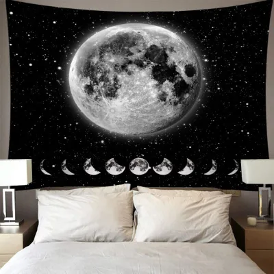 Star Sky Printed Polyester Home Decor Tapestry Wall Hanging 150*130cm