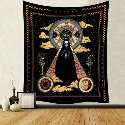 Star Sky Printed Polyester Home Decor Tapestry Wall Hanging 150*130cm