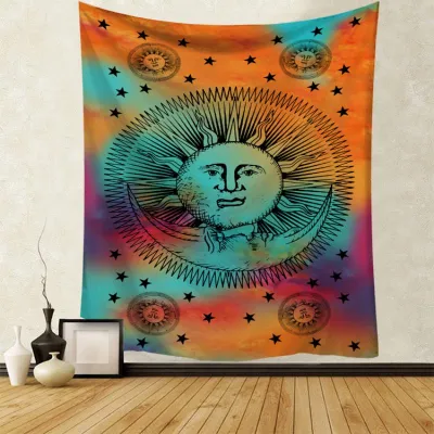 Star Sky Printed Polyester Home Decor Tapestry Wall Hanging 150*130cm