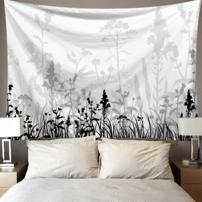 Wholesale Skull Printed Polyester Tapestry 150x130cm Home Decoration