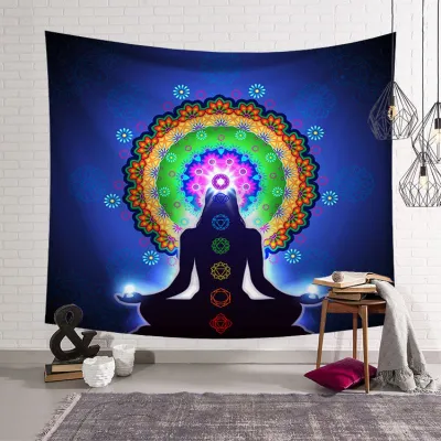 Yoga Sports Printed Tapestry Home Decoration