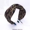 Olive Cross Hair Hoop