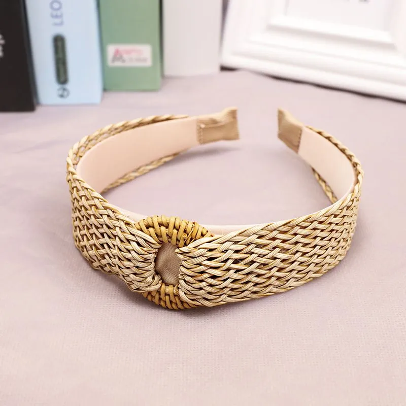 Casual Ethnic Handmade Woven Simple Women Headband
