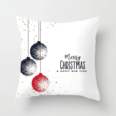 Home Decor Christmas Supply Modern Minimalist Print Cushion Cover Without Insert