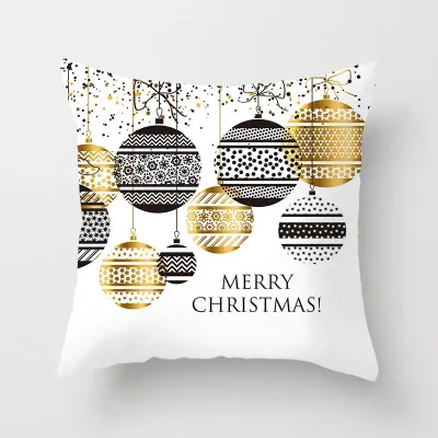 Home Decor Christmas Supply Modern Minimalist Print Cushion Cover Without Insert