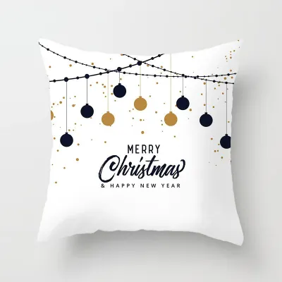 Home Decor Christmas Supply Modern Minimalist Print Cushion Cover Without Insert