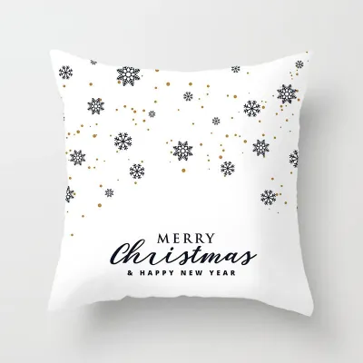 Home Decor Christmas Supply Modern Minimalist Print Cushion Cover Without Insert