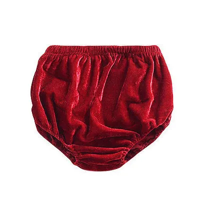 Kids Velvet Solid Color Casual Cotton Shorts for Baby Girls Unisex