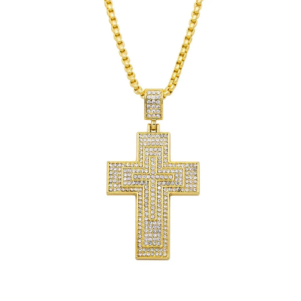 Men's Fashion Classic Cross Pendant Necklace