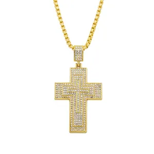 Men's Fashion Classic Cross Pendant Necklace