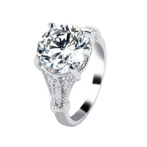 Wholesale Women Wedding Jewelry Zircon Diamond Ring