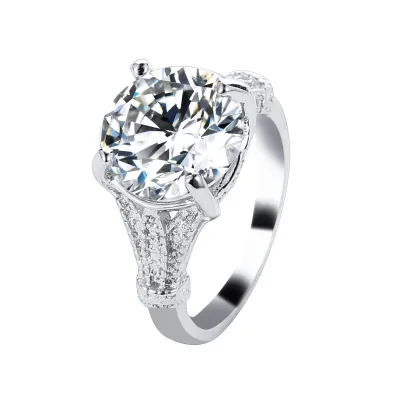 Wholesale Women Wedding Jewelry Zircon Diamond Ring