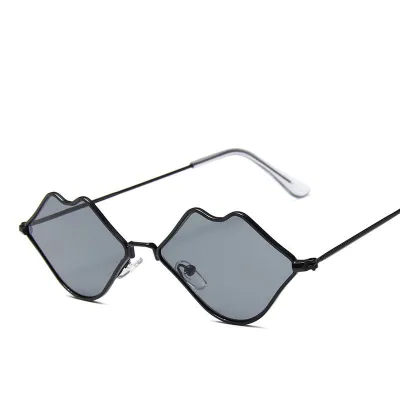Creative Lip Shape Women Candy Color Fashion Sunglasses