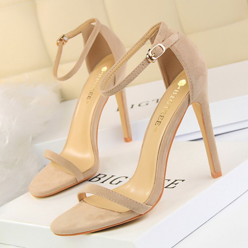 Wholesale Size 4.5-8.5 Women Sexy Single Band Suede Upper Wholesale Size 4.5-8.5 Women Sexy Single Band Suede Upper
