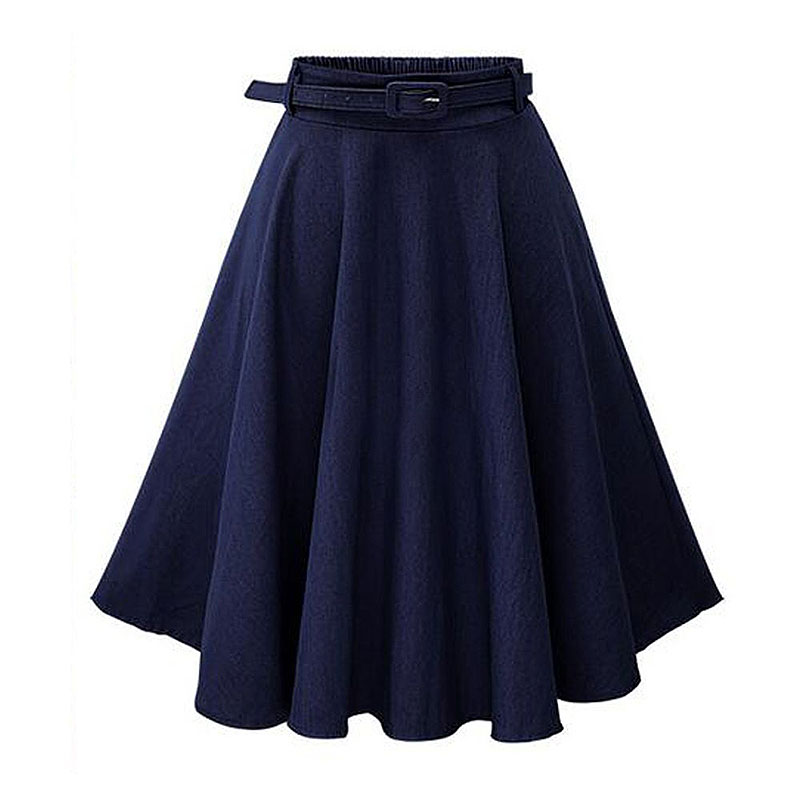 BURBERRY Women Mid-Length Denim Skirt – Atelier New York