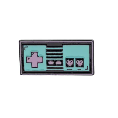 Creative Cute Cartoon Game Console Shape Alloy Brooch