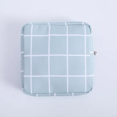 Portable Travel Storage Sanitary Pad Makeup Bag Korean Clutch Cotton