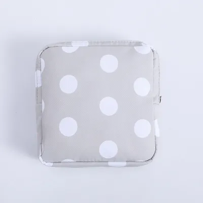 Portable Travel Storage Sanitary Pad Makeup Bag Korean Clutch Cotton
