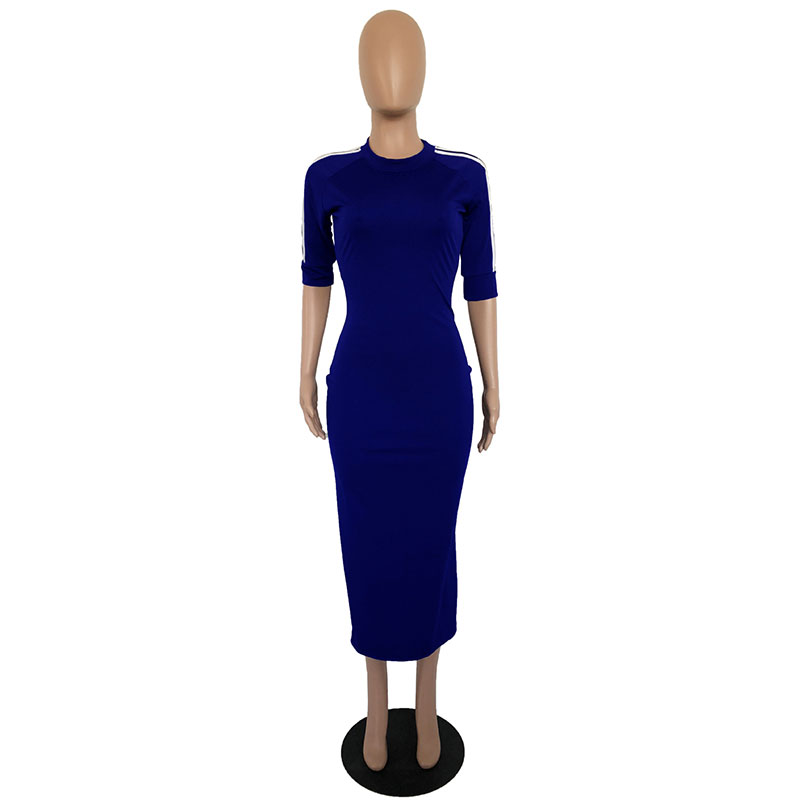 Wholesale S-3XL Women Fashion Casual Round Collar Half