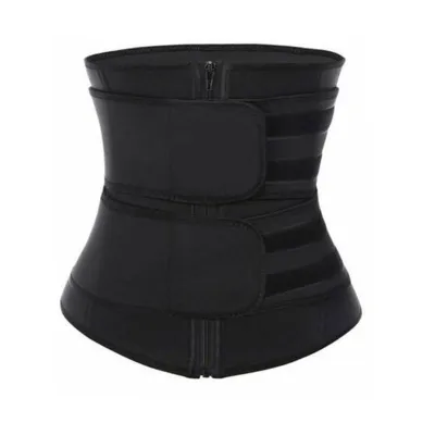 S-4XL Women High-Waisted Zipper Design Belly Wrap Shapewear